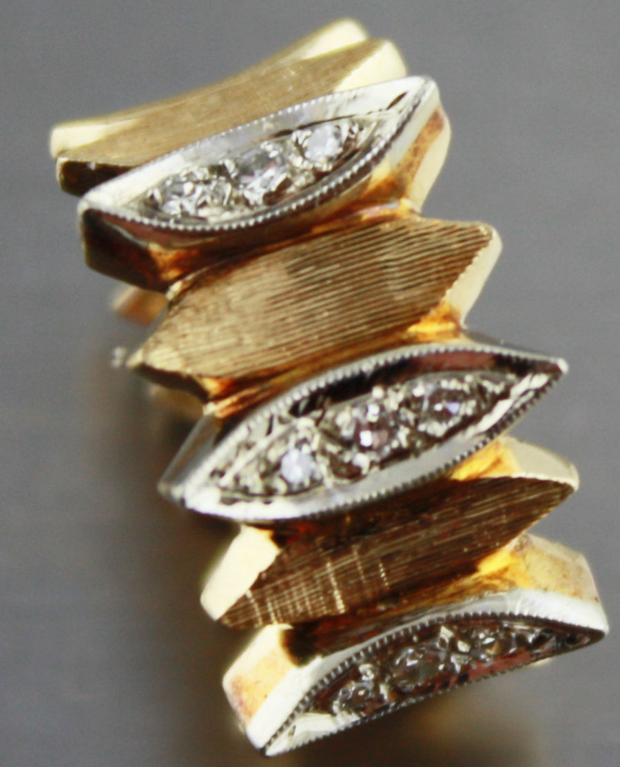 Real 14k Gold Eternity Ring 7.7 gr Size 6 top quality CZ USA Seller