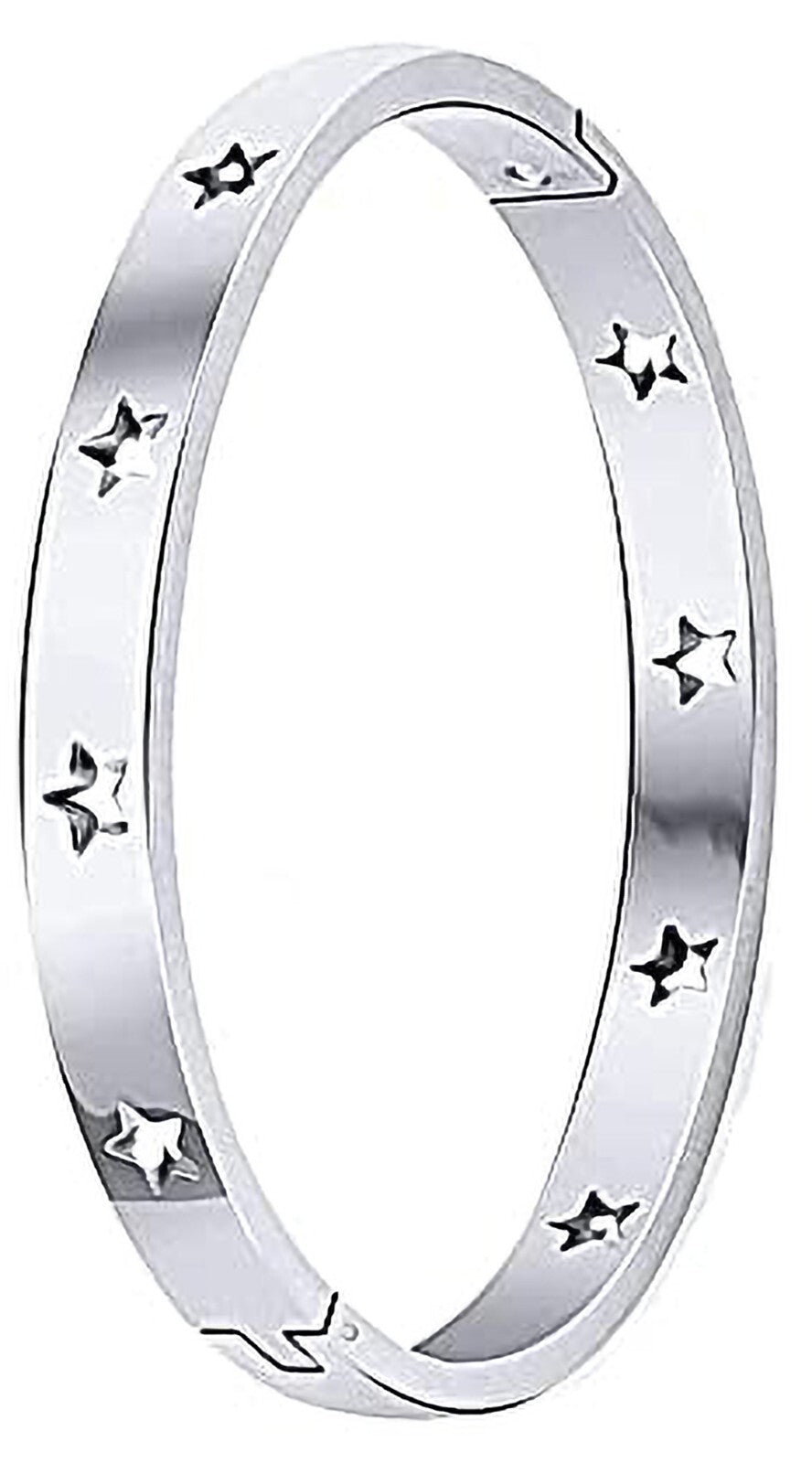 Bracelet 14k gold plated women's men girl Stainless steel bangle