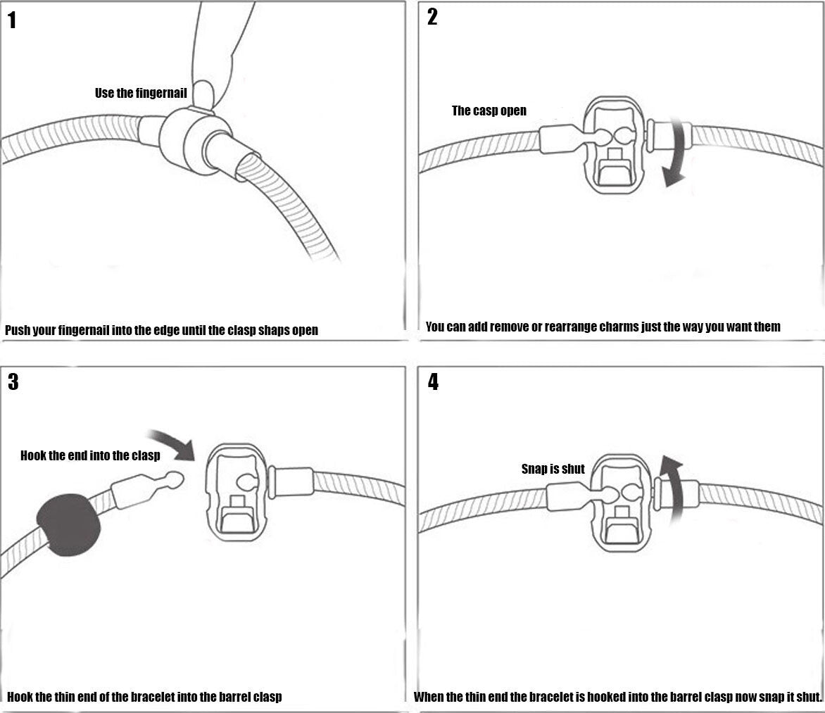Charm Monkey Bracelet Murano and Austrian Crystal Top Quality VPKJewelry