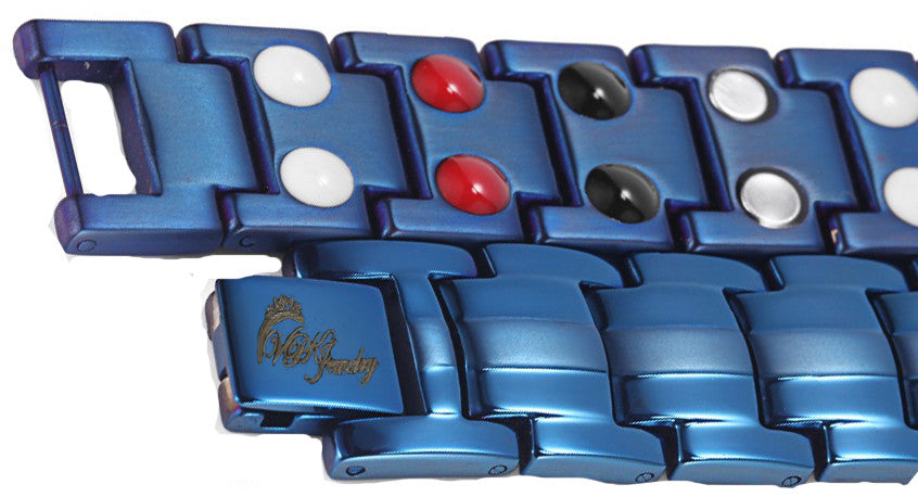 Magnet bracelet Magnetic Titanium Therapy Bangle Adjuster New VPKJewelry