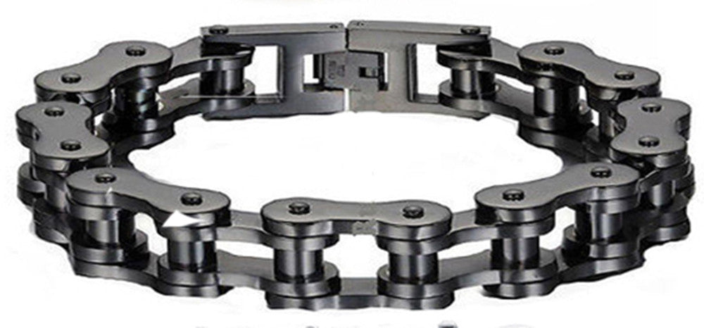 VPKJewelry Love Men Women 9'' 8.5" 7.5'' Motorcycle Bike Biker Bracelet 12mm