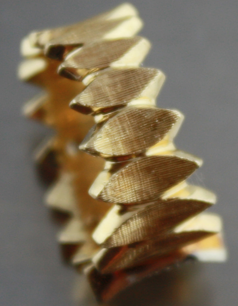 Real 14k Gold Eternity Ring 7.7 gr Size 6 top quality CZ USA Seller