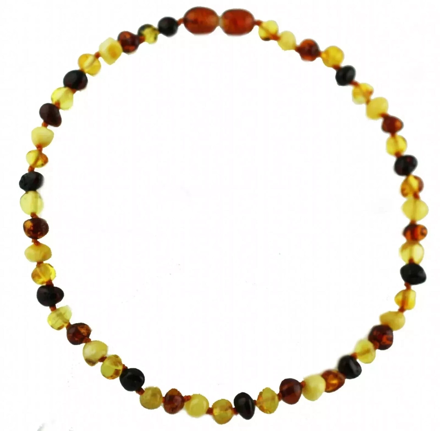 Genuine Amber Bracelet Necklace Anklet Real Beads Multicolor Unpolished Boy Girl
