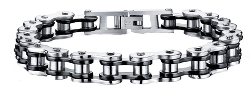 VPKJewelry Love Men Women 9'' 8.5" 7.5'' Motorcycle Bike Biker Bracelet 12mm