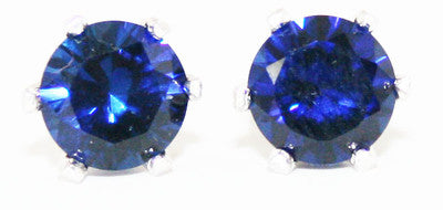 VPKJewelry 925 sterling silver stud earrings BIRTHDAY STONES US seller gifts box