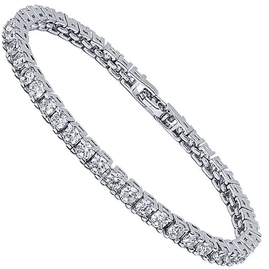 VPKJewelry Tennis Women's Bracelets 3 times 18k White Gold Plated 4 mm Diamonique CZ sz 6.7'' 7'' 7.5''