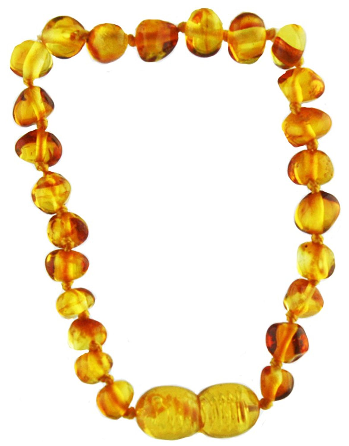 VPKJewelry Amber Teething Bracelet Babies Anti Inflammatory Drooling Pain Reduce Honey Unisex Baltic