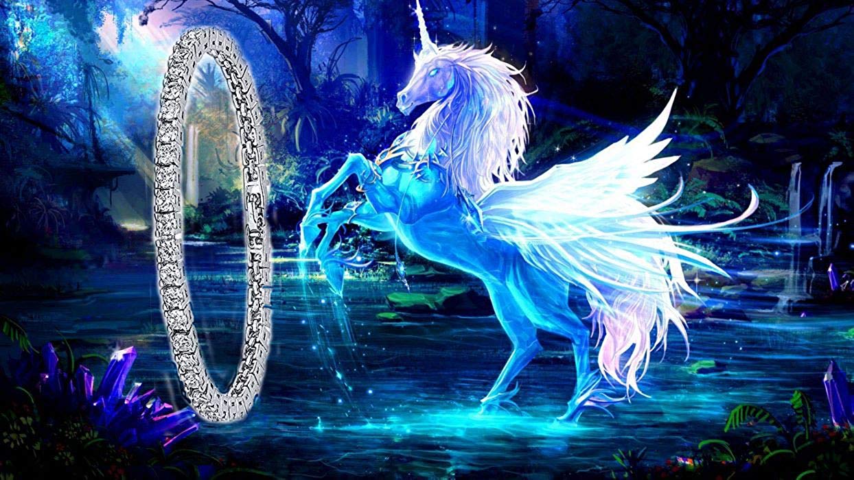 VPKJewelry Tennis Women's Bracelets 18k Yellow or White Gold Plated 5 mm 16-20 ct Diamonique CZ 3 sz (white-gold-plated-base, 17.00)