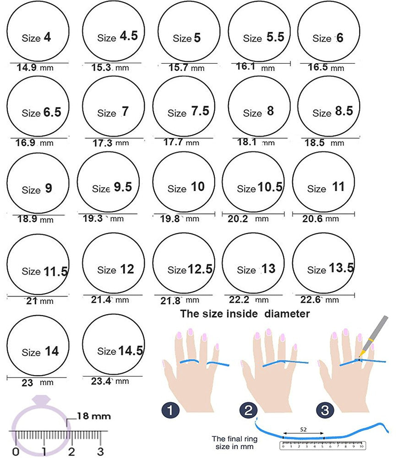 VPKJewelry 2.00 ct Real 925 Sterling Silver Wedding Engagement Crown 2 pc set Ring Women Ladies (6)