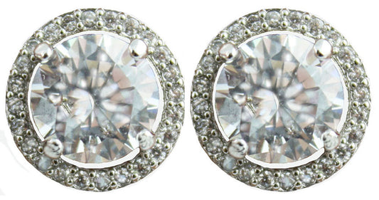 Women's 18k White or Yellow Gold Plated Russian Earrings buy 2 get 1 free 