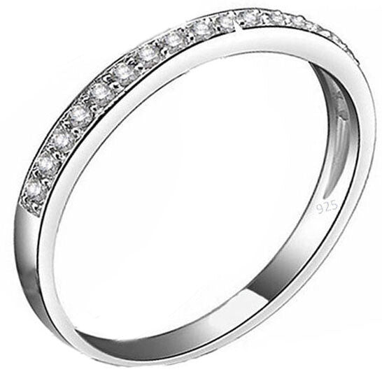 Silver Ring Women Real 925 Sterling  Wedding Engagement Set Band Sz 4-11,5