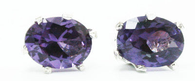 VPKJewelry 925 sterling silver stud earrings BIRTHDAY STONES US seller gifts box