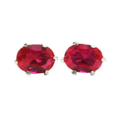 VPKJewelry  Purple color Cubic Zircon  925 sterling silver earrings