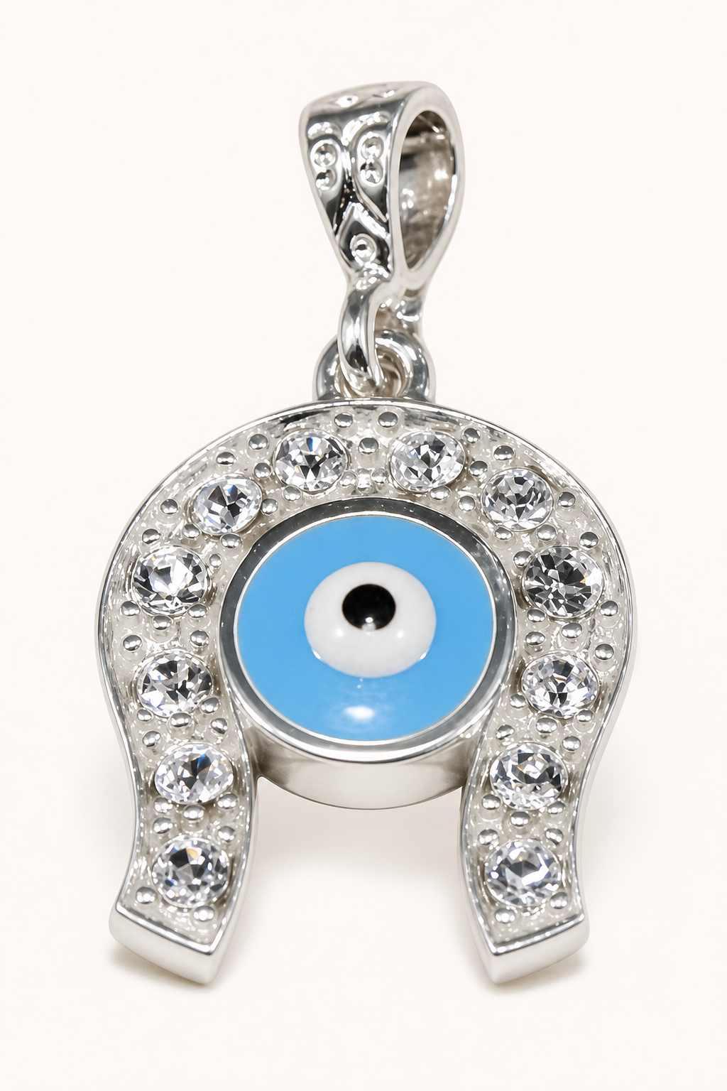 VPKJewelry 925 sterling silver Evil Eye pendant upgraded image 1