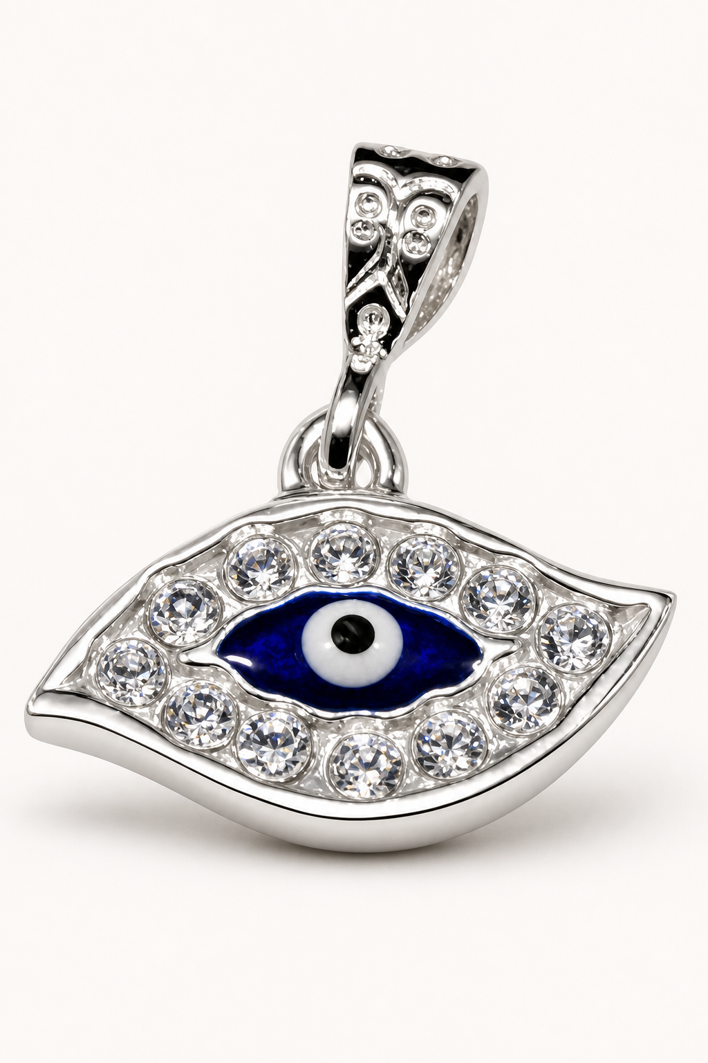 VPKJewelry 925 sterling silver Evil Eye pendant upgraded image 5