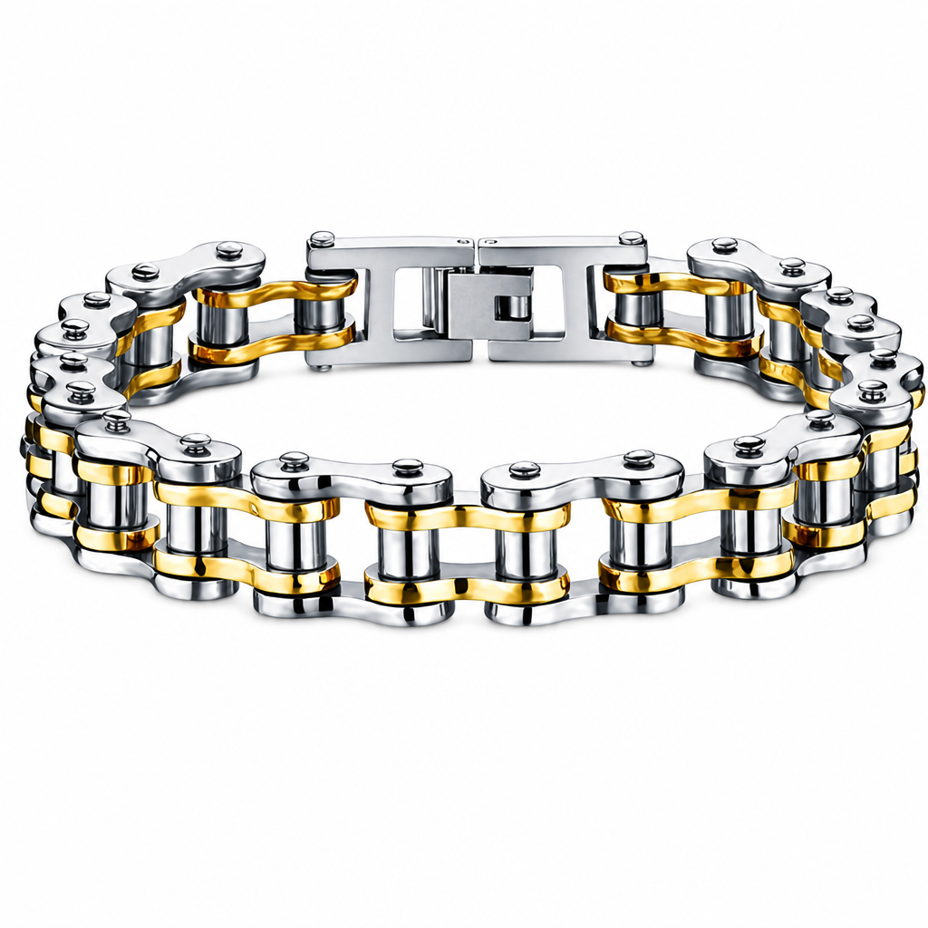 VPKJewelry Love Men Women 9'' 8.5" 7.5'' Motorcycle Bike Biker Bracelet 12mm